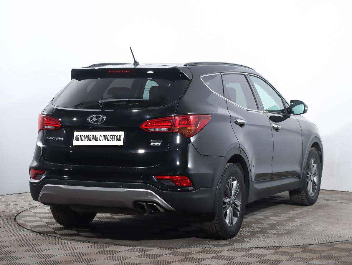 Купить Hyundai Santa Fe Автоматическая 2017 с пробегом 79571 км низкие цены  на б/у автомобили в Ивантеевке - Урус Экспер